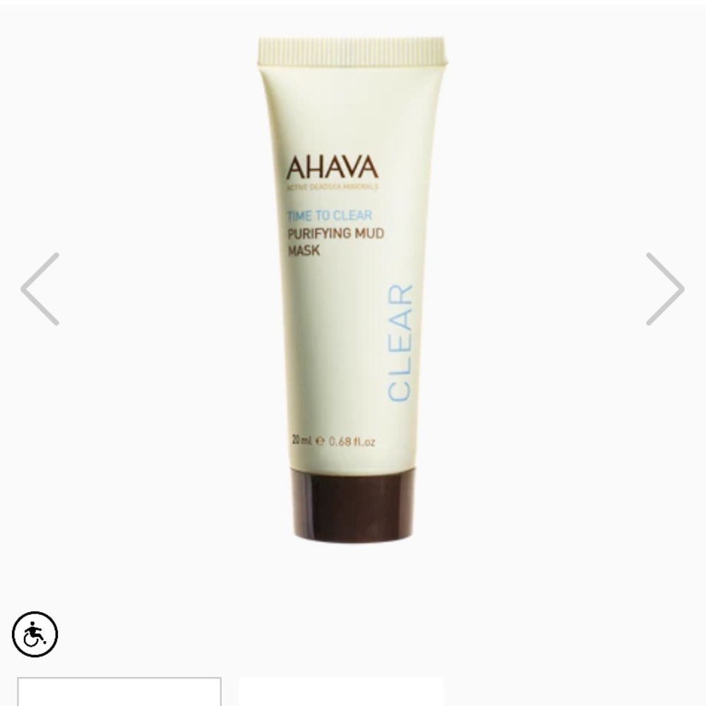 3.4oz AHAVA Clear Purifying Mud Mask